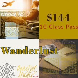 WANDERLUST - 10 class PASS